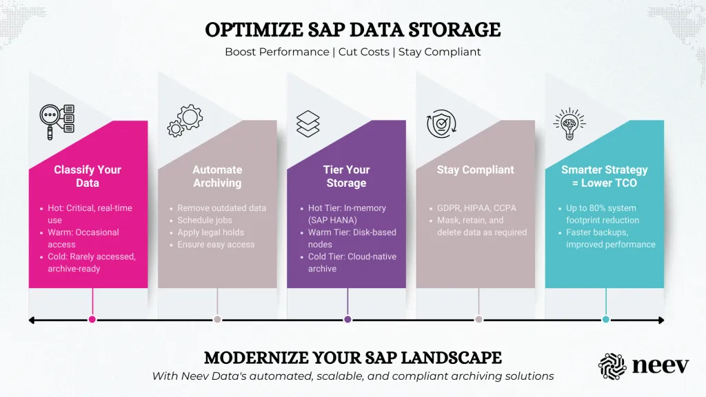 Optimize SAP Data Storage — Infographic
