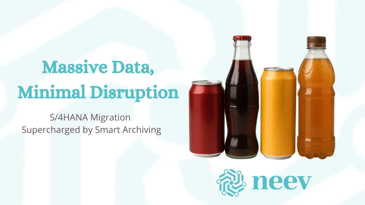 Neev Beverage Bottling Case Study S/4HANA migration